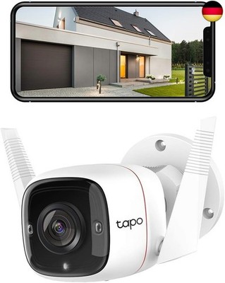 Tapo TP-Link C310 Überwachungskamera Außen, WLAN IP Kamera, 3MP Hochauflösung, 3