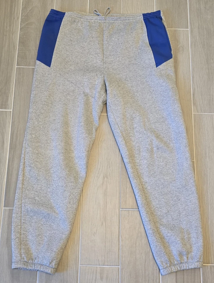 Винтажный 80-х Spalding два изделия толстовки и куртка костюм размер XL серый синий зеленый - Изображение 4 из 4