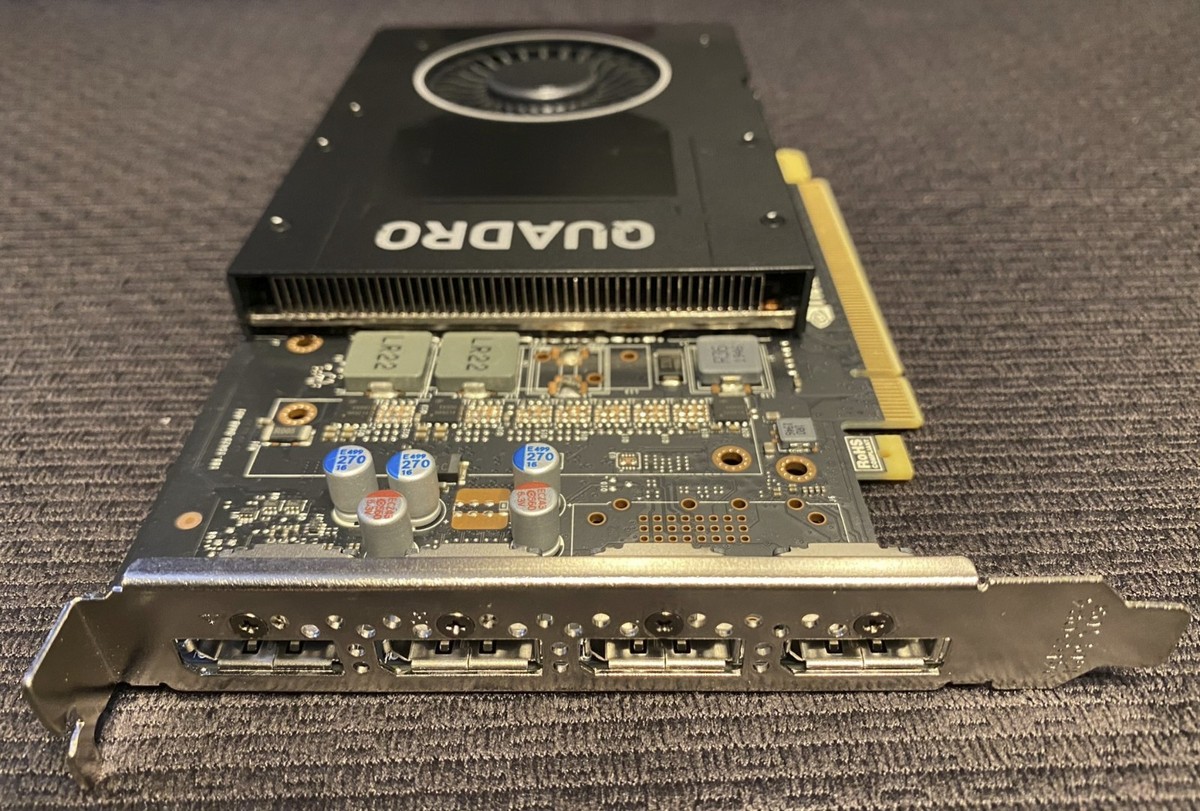 HP NVIDIA Quadro P2200 5GB GDDR5X Graphic Card (L65626-001) for