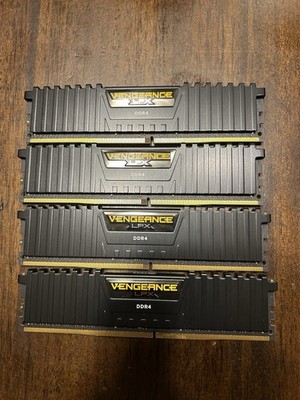 64GB (4x16GB) CORSAIR VENGEANCE LPX DDR4 3000MHz Memory Kit