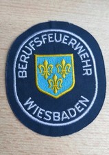 Aufnäher Ärmelaufnäher Abzeichen Patches Berufsfeuerwehr Wiesbaden