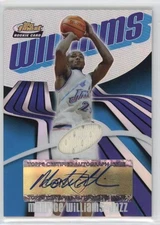 2003-04 Topps Finest Rookie Auto Refractor /250 Mo Williams #153 Rookie Auto RC