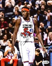 Pascal Siakam Signed 8x10 Toronto Raptors Basketball Photo AUTO JSA COA