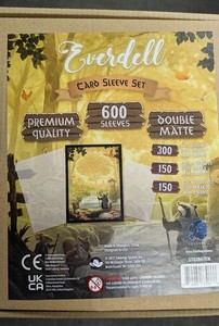 everdell complete collection card sleeves "Everdell The Collection" Compatible Sleeve Bundle (8810 X 4 + 8840 X 2) and a snug fit to prevent bending Everdell Mini Premium Sleeves (50)
