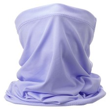 Summer Neck Gaiter Unisex Sun Protection Face Mask, Light Purple