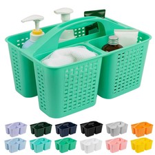 Portable Shower Caddy, Caddy Organizer with Handle, Plastic Shower Basket Hol...