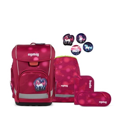 Ergobag Schulranzen-Set CUBO LIGHT MondzauBär 5-teilig