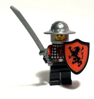 Lego Minifigure, CAS541 Dragon Knight, Castle/Kingdom, Genuine, Great Condition