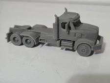 Ho Scale Western Star 4700 Daycab Twin Undecorated Kit 3d Printed