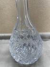 cut crystal wine decanter with a distinctive round stopper vintage pinwheel or f — photo 9