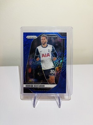 2024-25 Panini Prizm Premier League Rodrigo Bentancur Blue Shimmer /8 Tottenham 
