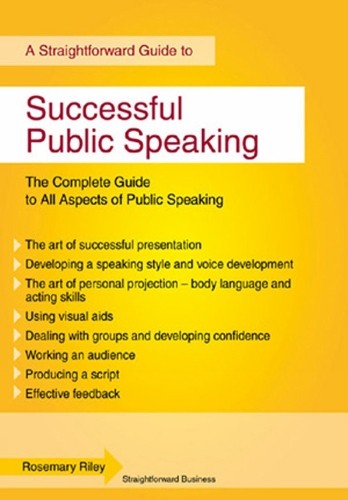 Rosemary Riley Successful Public Speaking (Tascabile) 9781847163318 | eBay