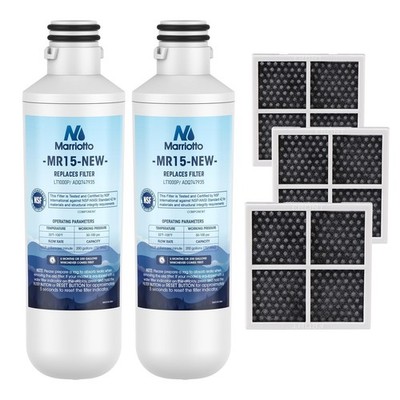 MARRIOTTO Water Filter LT1000PC Replacement for Refrigerator and LT120F ADQ73...