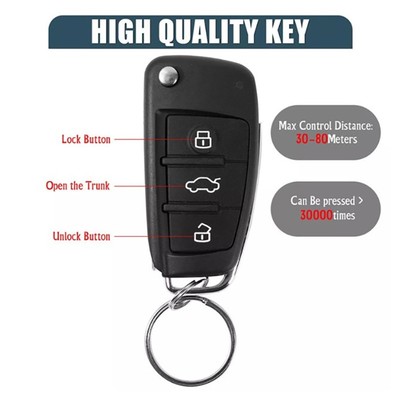 Universal Car Remote Central Kit Door Lock Locking Vehicle Keyless Entry System
