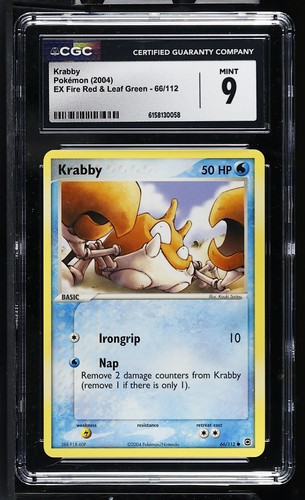 Krabby graded CGC 9 for sale on eBay