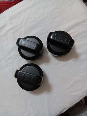 Lot Of 3 YETI Rambler Bottle Chug Screw On Lid Fits 18 26 36 64 oz Bottle New 