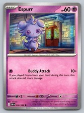 Espurr 036/086 Common Chaos Rising Pokemon Near Mint