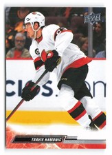 2022-23 Upper Deck #376 Travis Hamonic Ottawa Senators