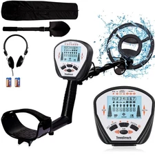 Metal Detector for Adults & Kids with 10" Waterproof IP68 Coil, High Accuracy...