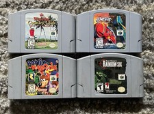 Nintendo 64 Lot Of 4 N64 Games- All Tested And Working. Banjo Kazooie