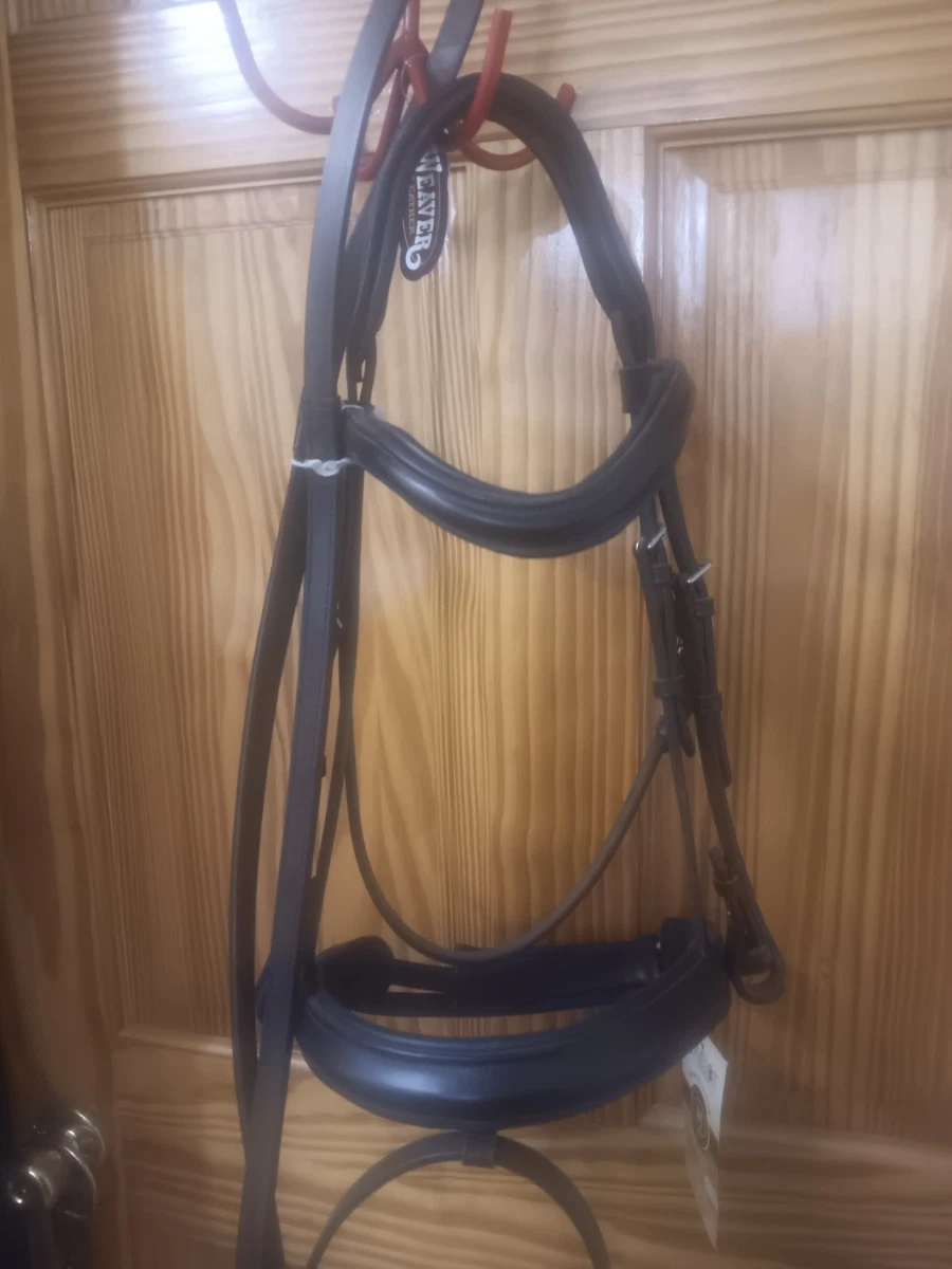 Bride De Dressage Oversize Camelot – Cuir Noir – Neuve Avec Étiquettes – Taille BB-44