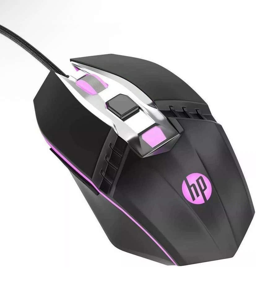 hp gaming mouse m270  Adjustable Up to 2400 DPI, 6 Buttons with Breathing Light - Image 4 of 4