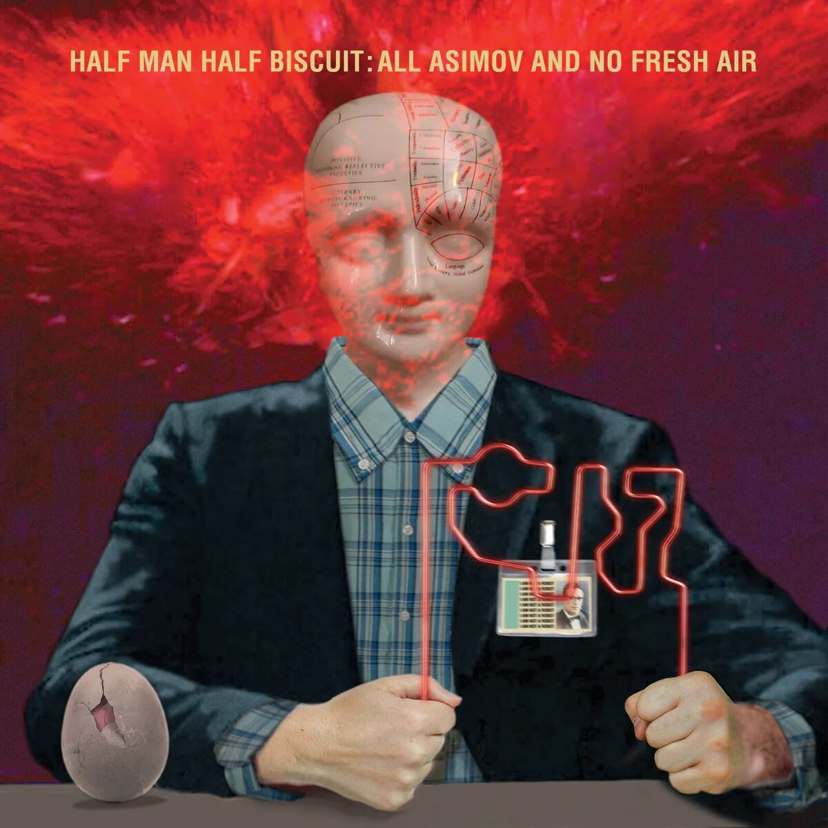 Half Man Half Biscuit - All Asimov and No Fresh Air Vinyl 12"" Album