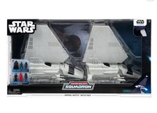 Star Wars Micro Galaxy Squadron Imperial Shuttle Battle Pack with 6 figures. new