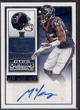 2015 Benardrick McKinney Panini Contenders Rookie Ticket  Auto RC #118 (B376)