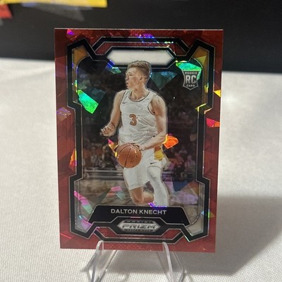 2024 Panini Prizm Draft Dalton Knecht Rookie Red Cracked Ice - Lakers