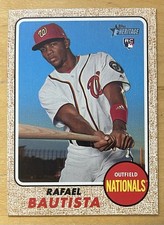 Rafael Bautista Rookie 2017 Topps Heritage #583 Washington Nationals Mint