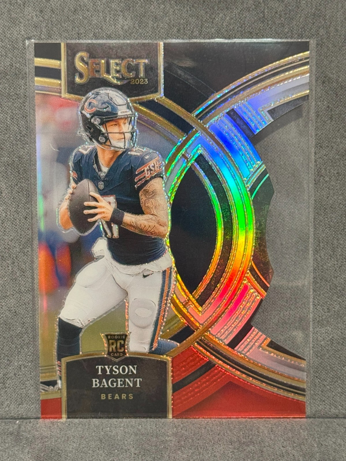 2023 Panini Select Tyson Bagent Black & Red Die-cut Prizm Premier RC #123 🔥🔥🔥