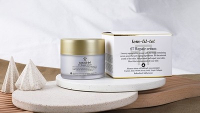 Tom-Tit-Tot S7 Repair Cream Human Stem Cell Gold Anti-Aging Korean Skincare