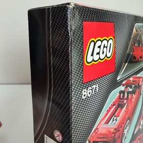 Lego Ferrari 430 Spider 1:17 8671 Racers Brand New Sealed Set 559 Pieces Vintage