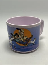 Vintage ZAK Designs Disney Aladdin Kids Small Plastic Mug/Cup