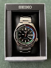 Seiko 5 Sports Men's Black Watch SRPK13 Special Edition