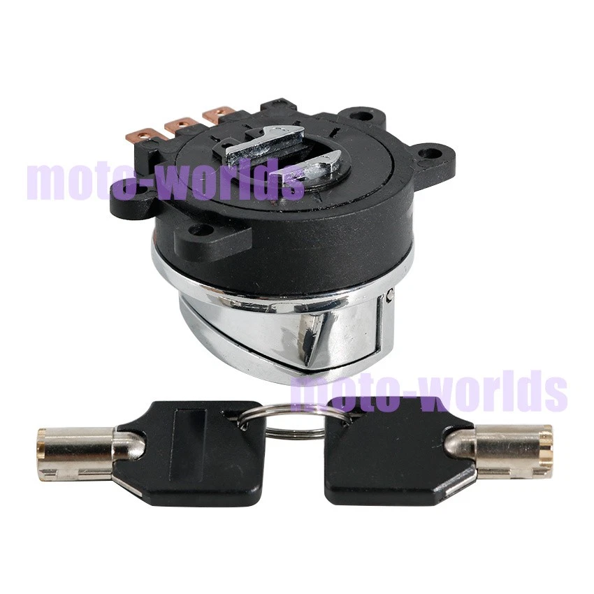 INTERRUPTOR DE ENCENDIDO Y LLAVES para Harley-Davidson Dyna Wide Glide 2004-2005 71450-04 Foto 2 de 4