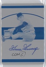 2020 National Treasures Printing Plate Cyan 1/1 Rich Gossage Goose Auto HOF 19zq