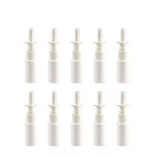 10 Pcs Refillable Atomizers for Perfume Plastic Bottle with Pump Small Spray
