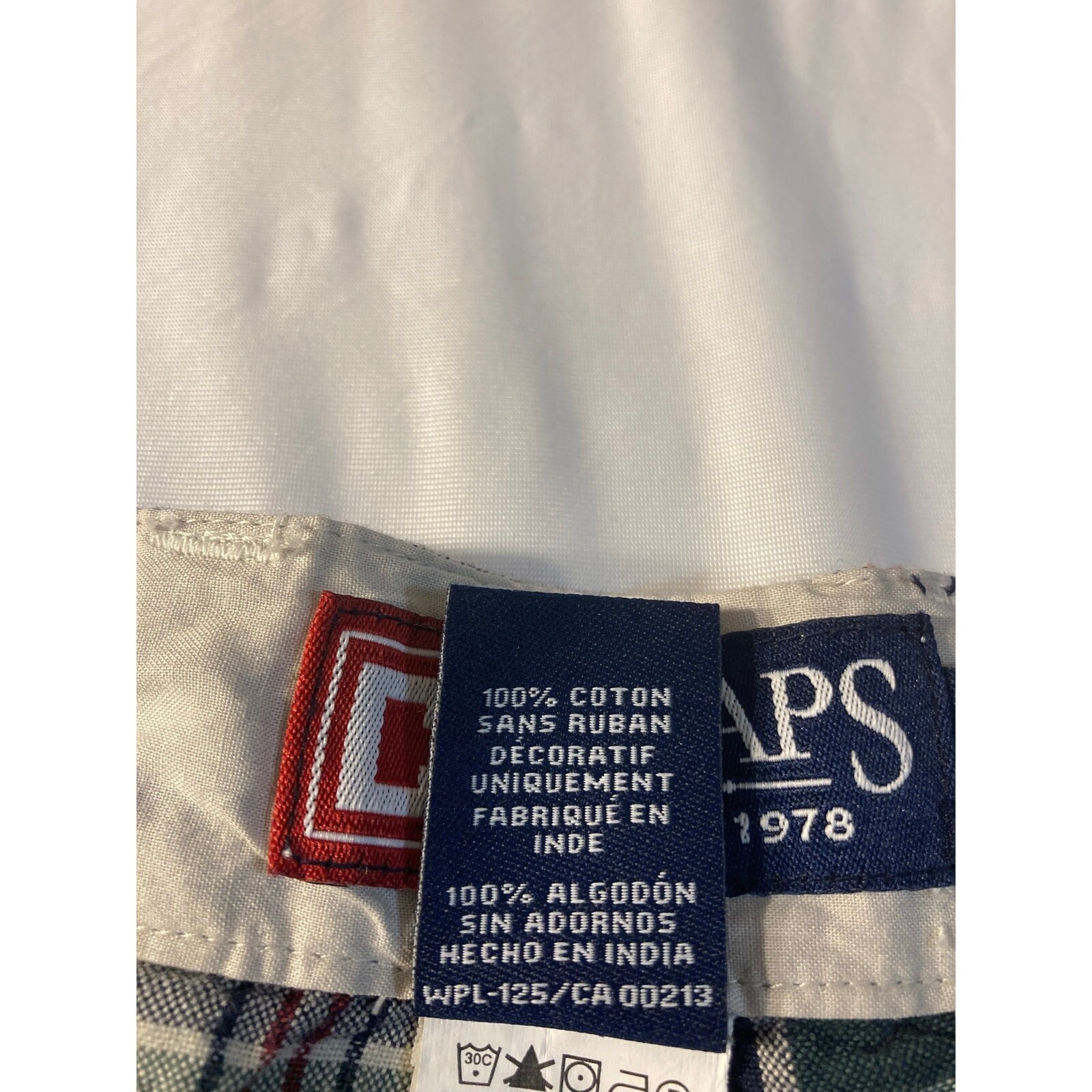 NWT Ralph Lauren Chaps Madras Checked Shorts - Men's Sz 40 image 4