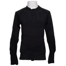 Kipsta, Unterziehshirt, Gr&ouml;&szlig;e: 134, Schwarz, Streifen, Unisex (Kinder) #97p