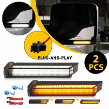 Dynamic LED Under Mirror Signal Turn For Light Ford Expedition F150 Lincoln Mark