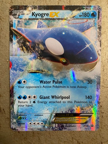 Kyogre EX XY41 XY Holo Promo Pokemon TCG