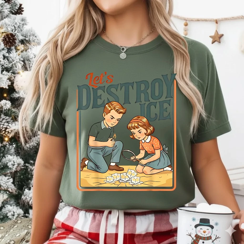 Abolish ICE Tees Let's Destroy Ice T-Shirt