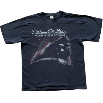 Vintage Children Of Bodom T Shirt Large Men s Trashed Lost And Strung Out 2005