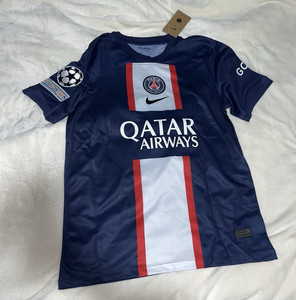 Nike Paris Saint-Germain Neymar Jr #10 Soccer Jersey Blue White Red