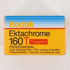 Vintage Expired Kodak Ektachrome 160T Tungsten Color Slide Film 04/2004 36 Exp
