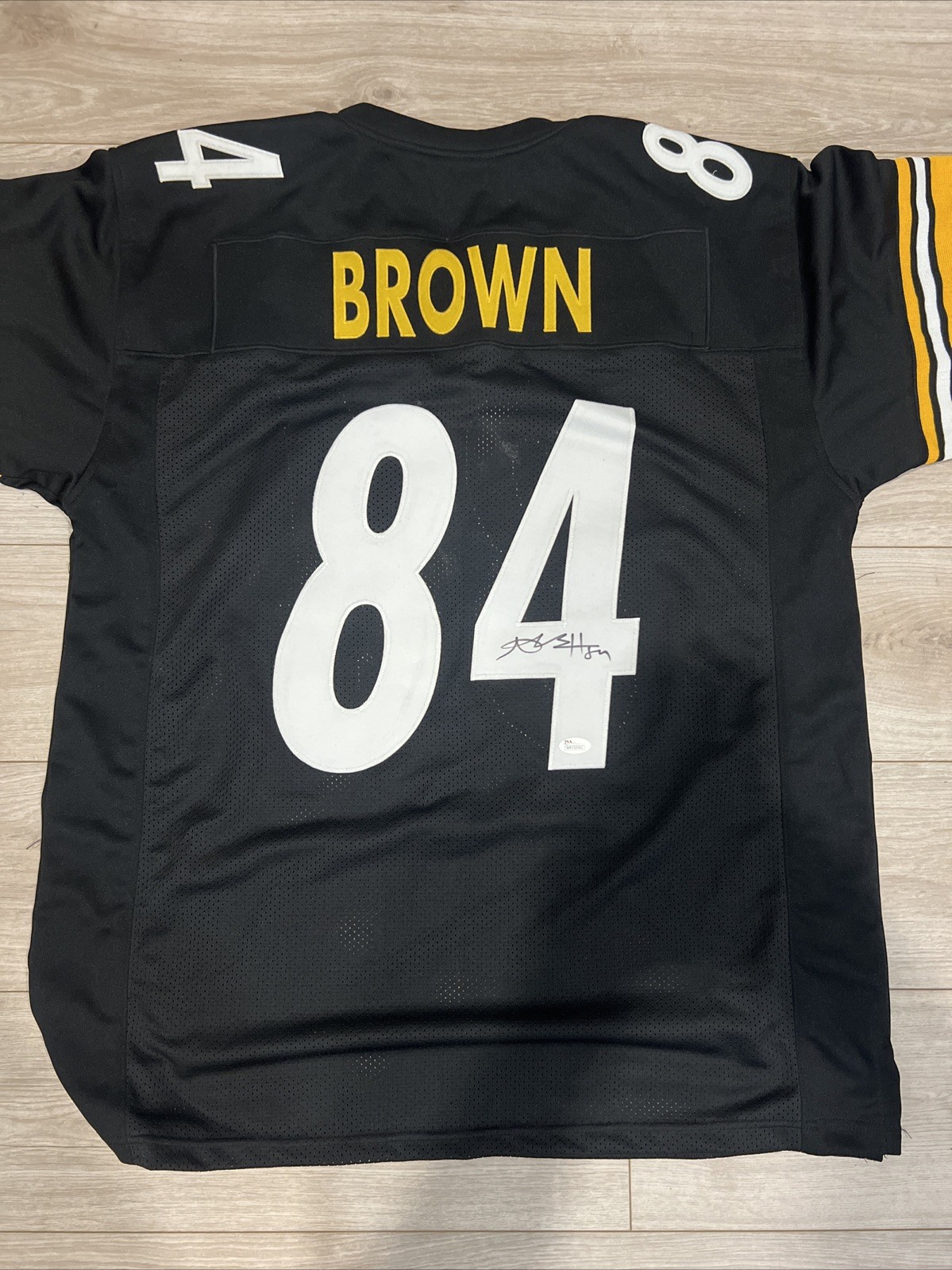 Antonio Brown Autographed Signed Pittsburgh Steelers Full Size Jersey JSA Authentication 