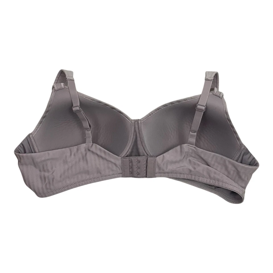 Sujetador acolchado a rayas púrpura Playtex  Foto 4 de 4