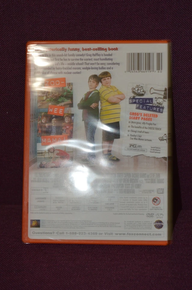 DIARY OF A WIMPY KID (DVD, 2010) - Image 2 of 2
